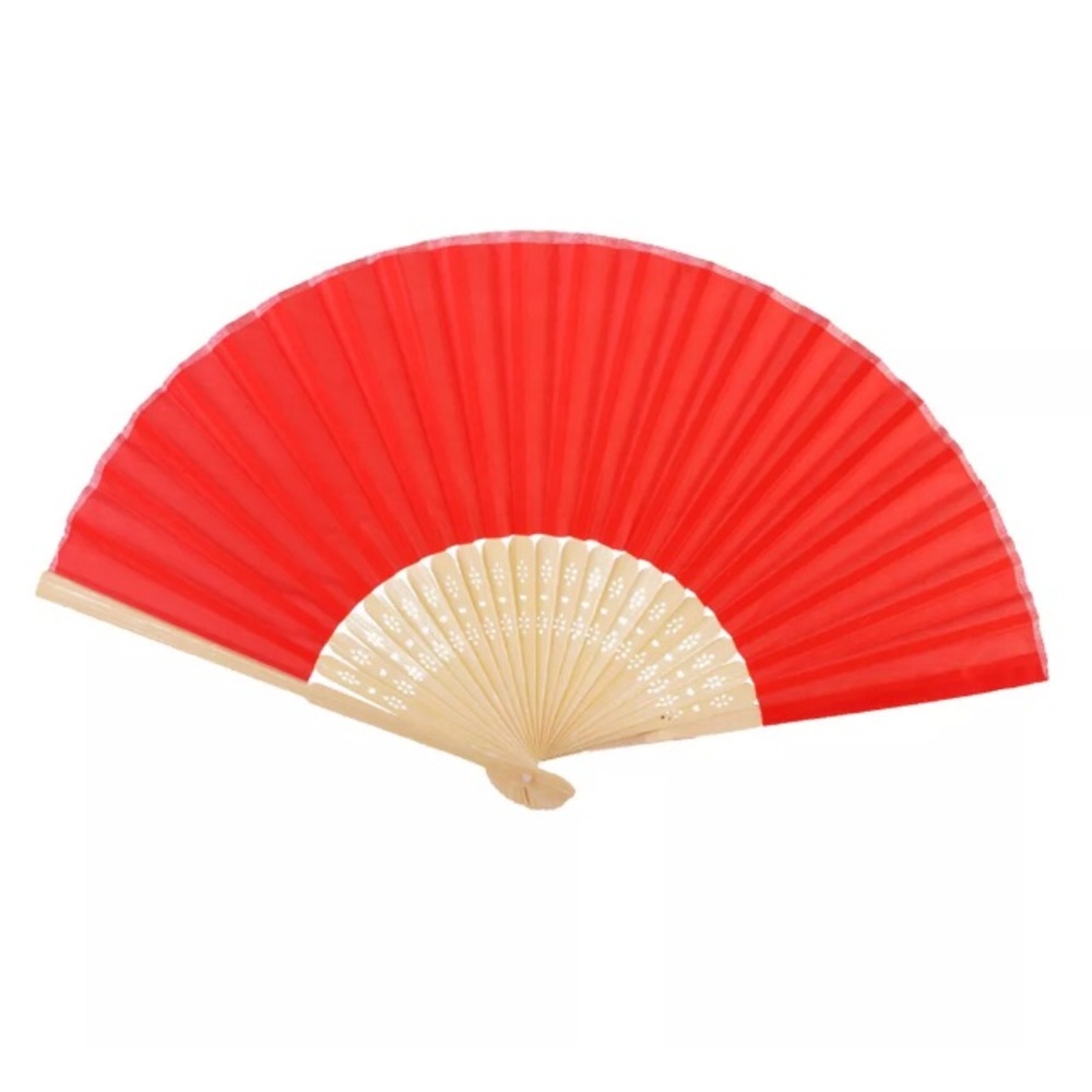 🌹Beautiful Hand Fan 🌹Color-Red🌹NEW